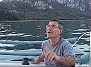 Pino, immancabilmente al timone, allieta la ciurma